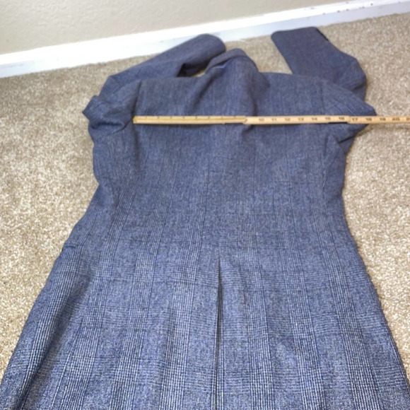 Adolfo sport coat Bloomingdales men's gray blazer jacket 2 button vintage SZ L - Picture 5 of 10